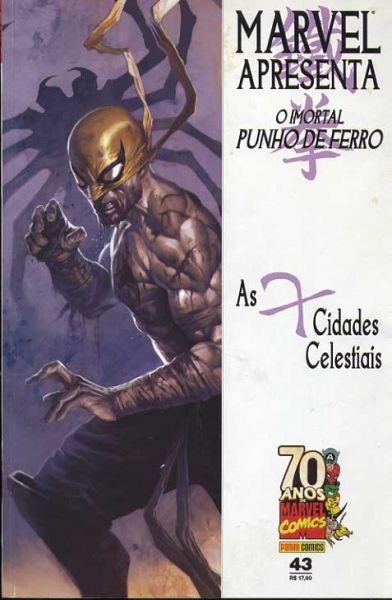 Marvel Apresenta n.º 43 - Punho de Ferro - Panini - Dez/2008